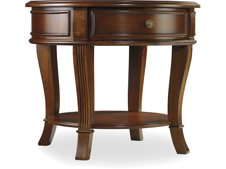 Hooker Furniture Living Room Brookhaven Round Lamp Table