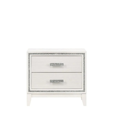 Haiden White Finish Nightstand Model 28453 By ACME Furniture
