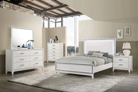 Haiden White Finish Dresser Model 28455 By ACME Furniture