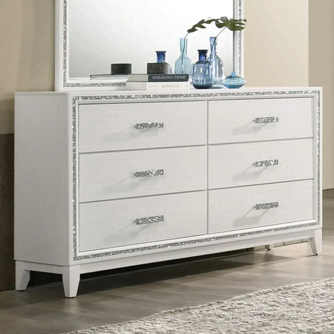 Haiden White Finish Dresser Model 28455 By ACME Furniture