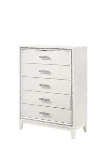 Haiden White Finish Chest Model 28456 By ACME Furniture