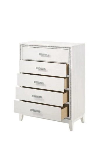 Haiden White Finish Chest Model 28456 By ACME Furniture