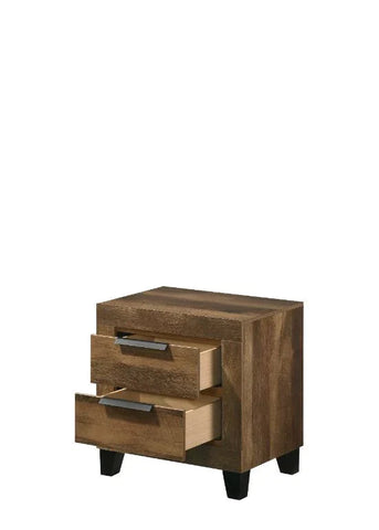 Morales Rustic Oak Finish Nightstand Model 28593 By ACME Furniture