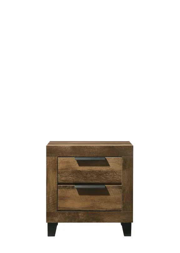 Morales Rustic Oak Finish Nightstand Model 28593 By ACME Furniture