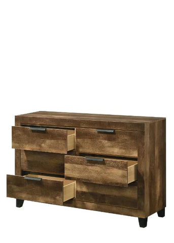 Morales Rustic Oak Finish Dresser Model 28595 By ACME Furniture