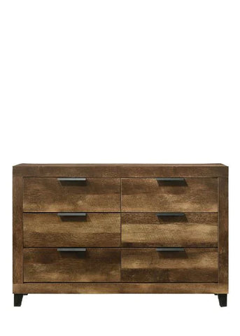 Morales Rustic Oak Finish Dresser Model 28595 By ACME Furniture