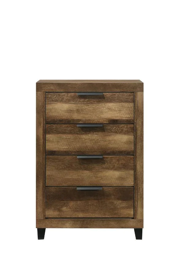 Morales Rustic Oak Finish Chest Model 28596 By ACME Furniture