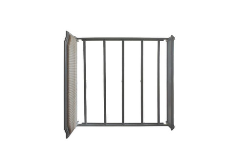 ACME House Marchese Two Tone Beige Fabric & Pearl Gray Finish House Marchese Eastern King Bed Model 28877EK