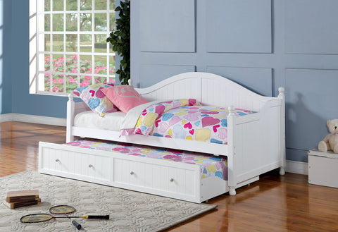 Coaster Julie Ann Twin Daybed with Trundle White Model 300053