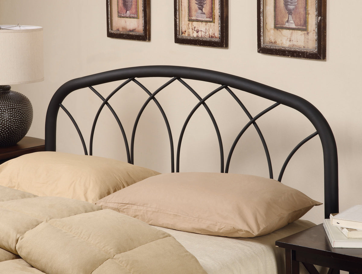 Coaster Anderson Full/Queen Arched Headboard Black Model 300184QF