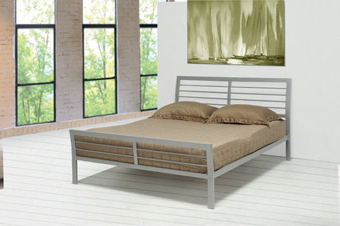 Coaster Cooper Full Metal Bed Silver Model 300201F