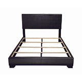Coaster Conner Queen Upholstered Panel Bed Black Model 300260Q