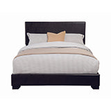 Coaster Conner Twin Upholstered Panel Bed Black Model 300260T