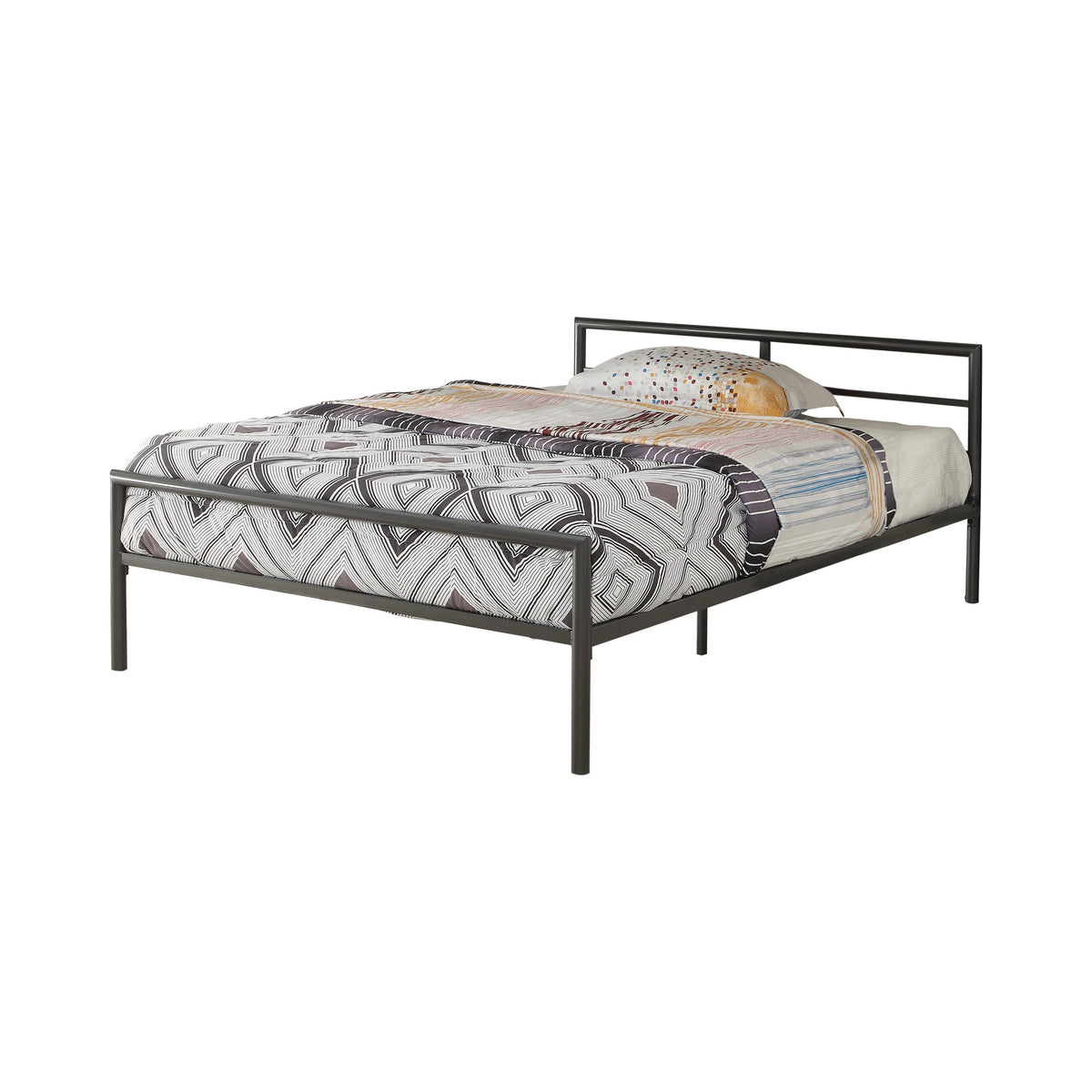 Coaster Fisher Full Metal Bed Gunmetal Model 300279F