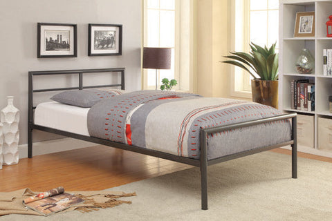 Coaster Fisher Twin Metal Bed Gunmetal Model 300279T