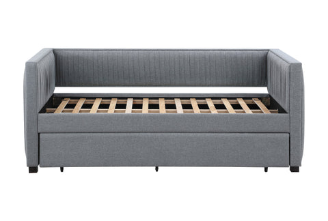 Coaster Brodie Upholstered Twin Daybed with Trundle Grey Model 300554