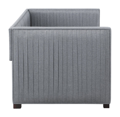 Coaster Brodie Upholstered Twin Daybed with Trundle Grey Model 300554