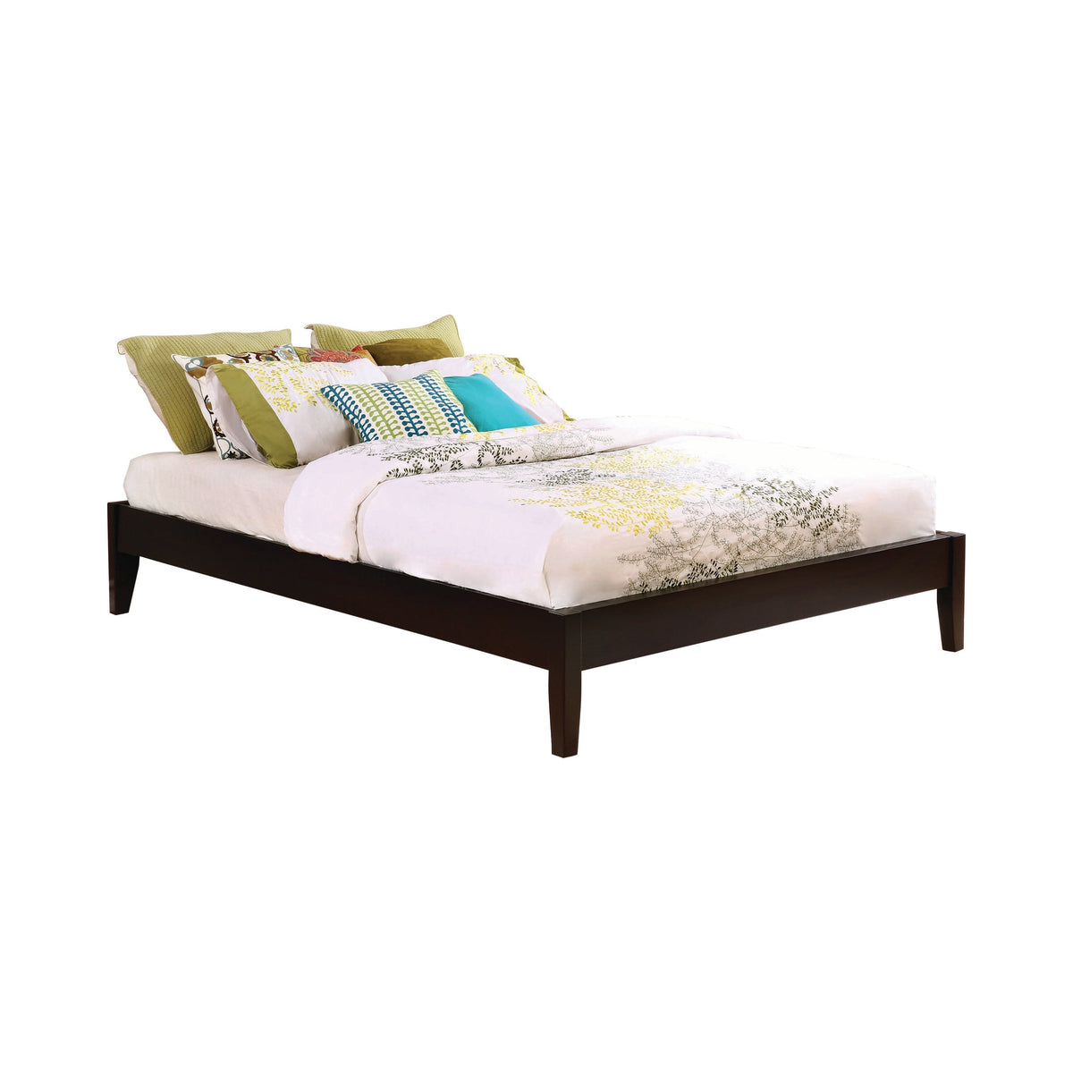 Coaster Hounslow Eastern King Universal Platform Bed Cappuccino Model 300555KE