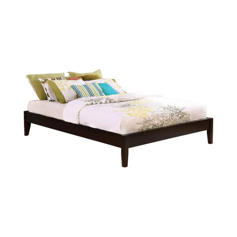 Coaster Hounslow Eastern King Universal Platform Bed Cappuccino Model 300555KE