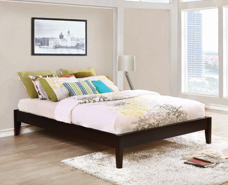 Coaster Hounslow Eastern King Universal Platform Bed Cappuccino Model 300555KE
