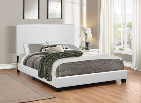 Coaster Mauve Queen Upholstered Bed White Model 300559Q
