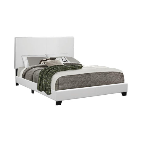 Coaster Mauve Queen Upholstered Bed White Model 300559Q