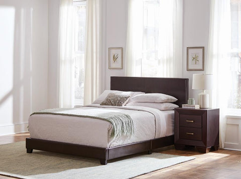 Coaster Dorian 5-piece Eastern King Bedroom Set Brown and Dark Cocoa Model 300762KE-S5