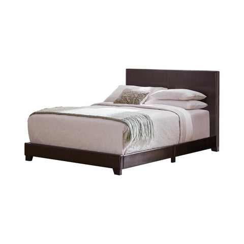 Coaster Dorian Upholstered California King Bed Brown Model 300762KW