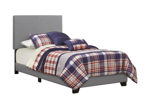 Coaster Dorian Upholstered Twin Bed Grey Model 300763T