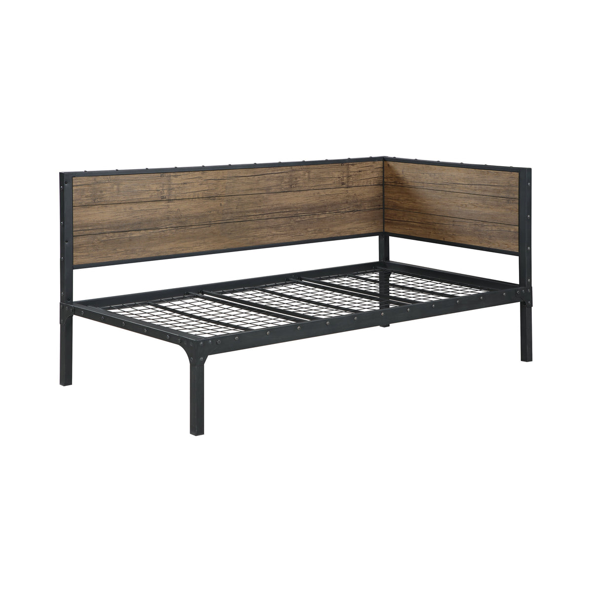 Coaster Getler Daybed Weathered Chestnut and Black Model 300836