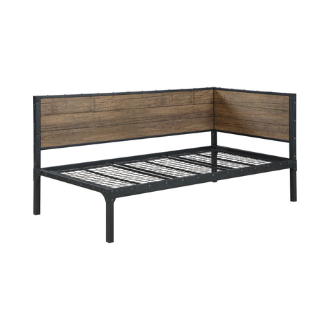 Coaster Getler Daybed Weathered Chestnut and Black Model 300836