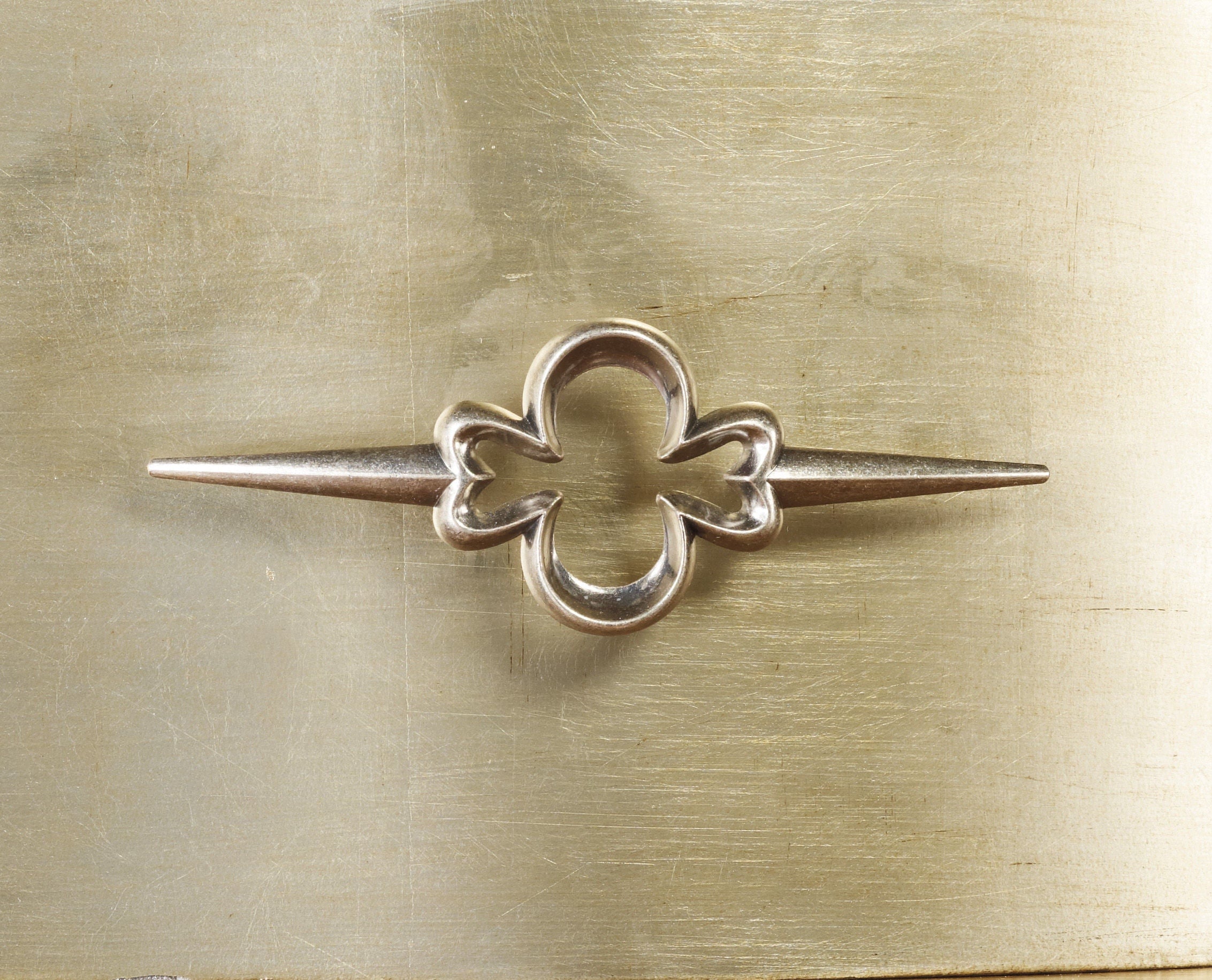 Hooker Furniture Living Room Sanctuary Three-Drawer Shaped Front Gold Chest