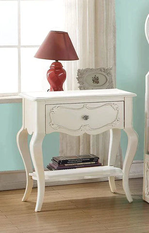 Edalene Pearl White Nightstand Model 30509 By ACME Furniture