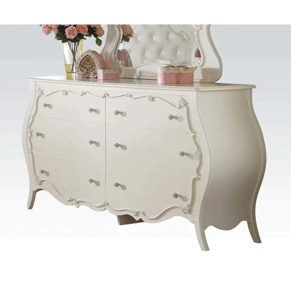 Edalene Pearl White Dresser Model 30514 By ACME Furniture