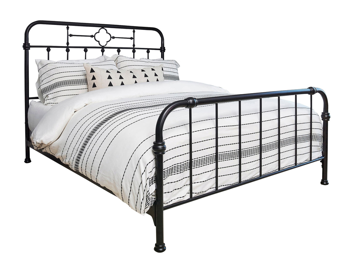 Coaster Packlan Eastern King Metal Panel Bed Matte Black Model 305946KE