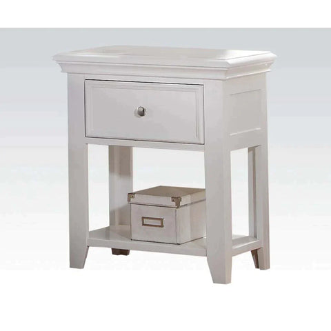 Lacey White Nightstand Model 30598 By ACME Furniture