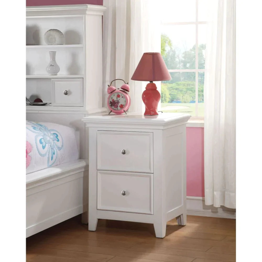 Lacey White Nightstand Model 30599 By ACME Furniture
