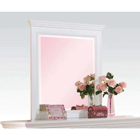 Lacey White Mirror Model 30600 By ACME Furniture