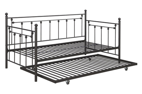 Coaster Nocus Spindle Metal Twin Daybed with Trundle Model 306057