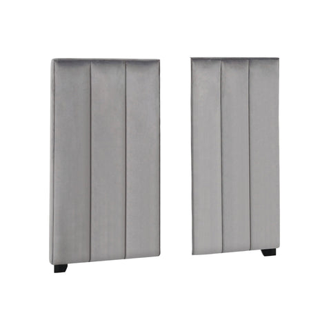 Coaster Arles Queen Vertical Channeled Tufted Bed Grey Model 306070Q