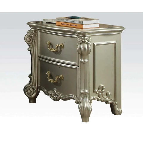 Vendome II Champagne Nightstand Model 30698 By ACME Furniture