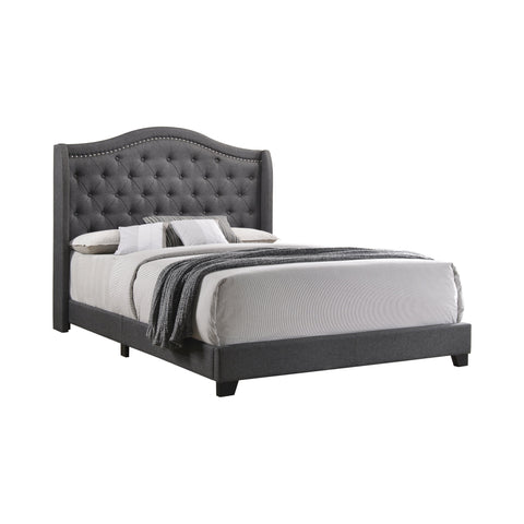 Coaster Sonoma Camel Back Full Bed Grey Model 310072F