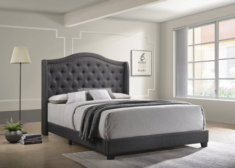 Coaster Sonoma Camel Back Full Bed Grey Model 310072F