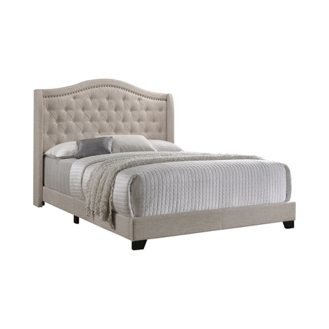 Coaster Sonoma Camel Back Full Bed Beige Model 310073F