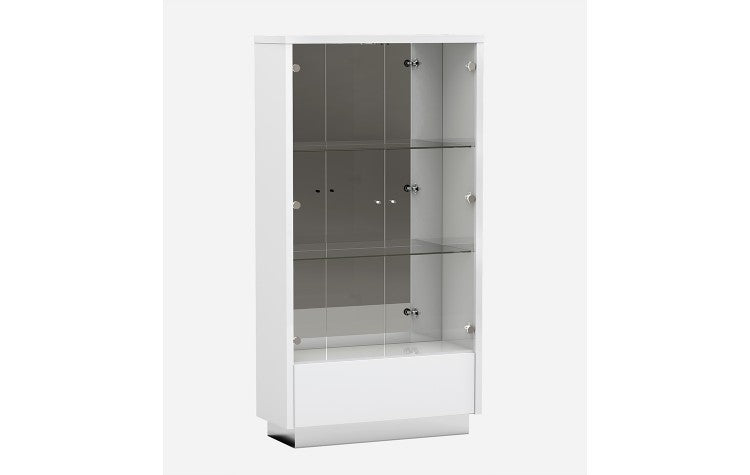 D313 High Gloss White Dining ChairModel:  D313-WHITE-VETRINE