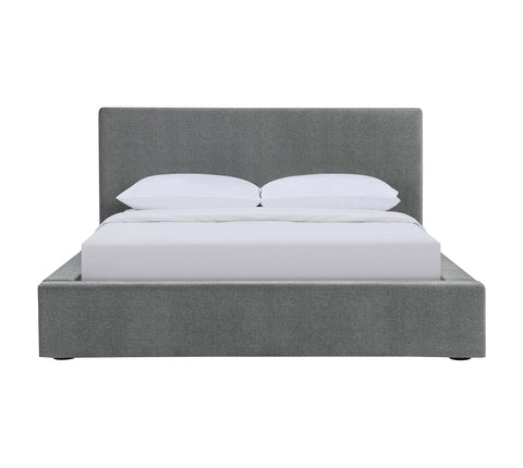 Coaster Gregory Upholstered Platform Bed Graphite Model 316020KW