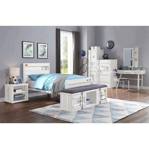 Cargo White Full Bed Model 35905F By ACME Furniture