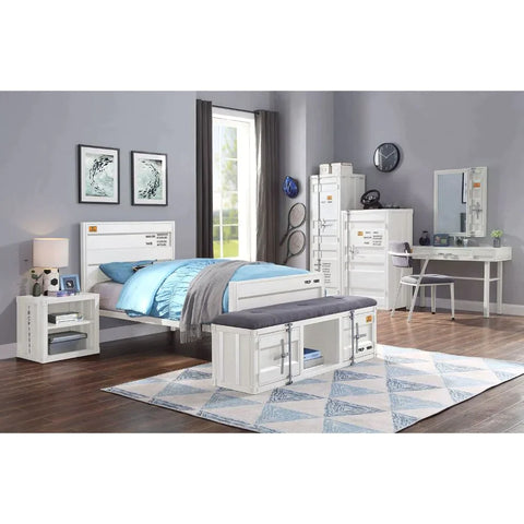 Cargo White Twin Bed Model 35900T By ACME Furniture
