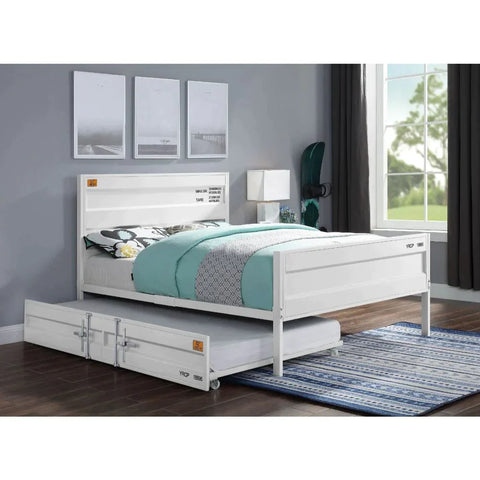 Cargo White Full Bed Model 35905F By ACME Furniture