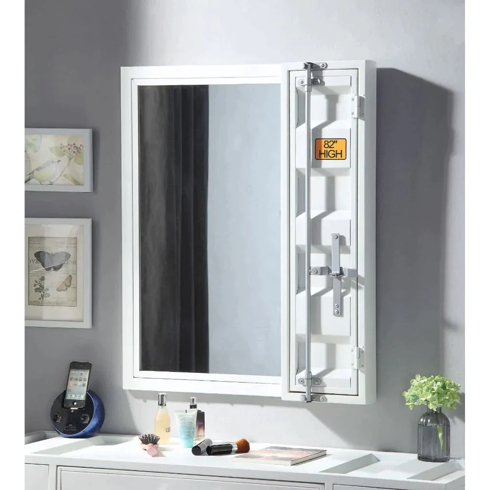 Cargo White Vanity Mirror Model 35908 By ACME Furniture